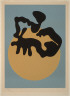 Jean (Hans) Arp / Non loin du soleil, de la lune et des 'etoiles (Not far from the sun, the moon and the stars) / not dated