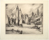 Nat Lowell / East River Skyline (?) / 1949<?>