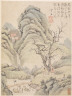 Xiao Yuncong / Album of Seasonal Landscapes: Spring Landscape (No. 4) / 1668