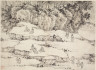 Shen Zhou / Twelve Views of Tiger Hill, Suchou: The Nodding Stone Terrace, Tiger Hill, and the Thousand-Man Seat / after 1490