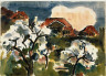 Karl Schmidt-Rottluff / Blossoming Trees / 1930/1933