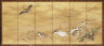 Kano Tsunenobu / Reeds and Geese / 17th century