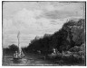Robert Salmon / Rocks at Nahant, Swallow's Cove / 1839