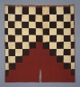 Peru, Inca culture / Tunic with checkerboard pattern and stepped yoke / Late Horizon, A.D. 1476-1534