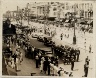 John N.Teunisson / Post and Gatty in parade on Canal Street / First half of the twentieth century