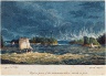 George Back / Upper Part of the Mackenzie River, Woods on Fire / 1825