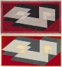 Josef Albers / Study for Tenayuca: Two Sided Painting / 1941