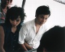 Leo Rubinfien / A Young Couple on a Chao Phaya Express Boat, Bangkok, from the portfolio Map of the East / 1979-1987