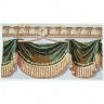 English / WALLPAPER FRIEZE with draped swags / 1800-1825