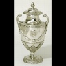 Stefano Della Bella / SILVER VASE / Hallmarked for 1770 - 1771