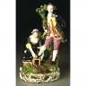 Derby Porcelain Factory / PORCELAIN FIGURE GROUP / 1830-1835