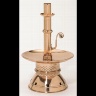 Morris, Marshall, Faulkner & Co. / Candlestick (one of a pair) / about 1860