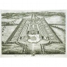 Johannes Kip / ENGRAVING of Ragley Hall, Warwickshire / 1707