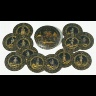 English / SET OF ROUNDELS in a box / 1600 - 1630