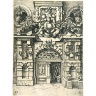 Wendel Dietterlin / ETCHING of a Doorway / Wendel Dietterlin, 'Architectura von austheilung symetrica und proportion der funff seulen', 1598