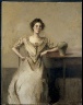 Thomas Wilmer Dewing / Woman Seated at Table / late 1800s-early 1900s