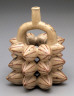 Peru, north coast, Moche culture / Stirrup-spout vessel depicting a clustered pepino fruit / Early Intermediate period, Moche Phase I-II, c. A.D. 1-300