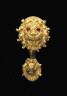 Greek / Single lion head earring / Hellenistic Greek, 3rd Century BC