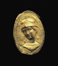 Greek / Golden finger ring with Athena head / Hellenistic Greek, 3rd Century BC