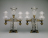 Jones Cox / Argand Lamp (one of a pair) / 1820-1850