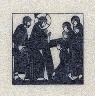 Eric Gill / Christmas card: Nativity with Midwife..., from 72 unsigned prints on Japanese paper from a set of 80, issued as extra set for 80 copies of the book (numbered 1-80 and signed): pl. 1; D.14; / 1913