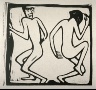 Christian Rohlfs / Zwei Tanzende (Two Dancers) / circa 1913