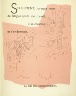 Jean Cocteau / Seulement, lorsque mort de fatigue aprèsson travail,..., ninth image in the book,  Drôle de ménage (Paris: Editions Paul Morihien, 1948) / 1948