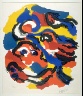 Karel Appel / Abstract Composition / 1958