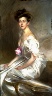 Giovanni Boldini / Portrait of Mrs. Whitney Warren, Sr. / 1908