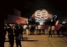 Krzysztof Wodiczko / Projection On The Tijuana Cultural Center, Tijuana, Mexico / 1988