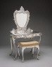 William C. Codman / Martelé Dressing Table and Stool / 1899