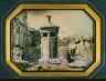 Baron Jean Baptiste Louis Gros / Monument of Lysicrates, Athens / May, 1850