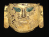 Peru, north coast, La Leche Valley, Batán Grande, Sicán culture / Ceremonial mask / Middle Sicán period, A.D. 900-1100