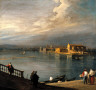 Giovanni Antonio Canal / A View from the Fondamenta Nuova Looking Towards Murano / 1722-1723
