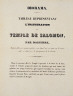 Louis-Jacques-Mande Daguerre / Diorama. Tableau Représentant L'Inauguration du Temple de Salomon / ca. 1836