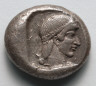 Greece, Onidus, early 5th Century BC / Drachm: Head of Onidian Aphrodite (reverse) / 500-480 BC