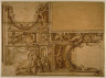 Lazzaro Tavarone / Design for a Ceiling Decoration / 1590-1614