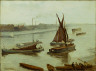 James McNeill Whistler / Grey and Silver: Old Battersea Reach / 1863