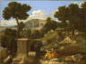 Nicolas Poussin / Landscape with Saint John on Patmos / 1640