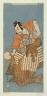 Katsukawa Shunsho / The actor Nakamura Nakazo I as Osada no Taro in the play Ima o Sakari Suehiro Genji (The Genji Clan Now at Its Zenith) / Performed at the Nakamura Theater from the first day of the eleventh month, 1768