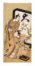 Ippitsusai Buncho / The actors Sawamura Sojuro II and Ichimura Kichigoro in unidentified roles / c. 1768/70