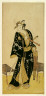 Katsukawa Shunko / The actor Ichikawa Danjuro V as Sukeroku in the joruri 'Sukeroku Kuruwa no Natori-gusa' / Edo period, 1782