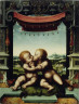 Joos van Cleve / The Infants Christ and Saint John the Baptist Embracing / c. 1525/30