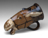 Douris Douris / Rhyton (Drinking Vessel) in the Shape of a Donkey Head / High Classical Period, c. 460 B.C.