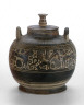 Greek (Corinthian) / Pyxis (Container for Personal Objects) / Orientalizing Period/Archaic Period, 580/570 B.C.