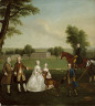 Arthur Devis / Thomas Lister and His Family / 1740/41