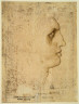 Lorenzo di Credi, Circle of / Male Head in Profile / 1500/1550 working J79b: 3A9; 1450/1549