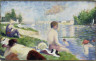 Georges Seurat / Final Study for 'Bathers at Asnières' / 1883