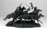 Frederic Remington / Coming Through the Rye (Over the Range) / Modelled 1902, cast in bronze 1902/06