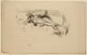 Thomas Way / Nude Model, Reclining / 1893